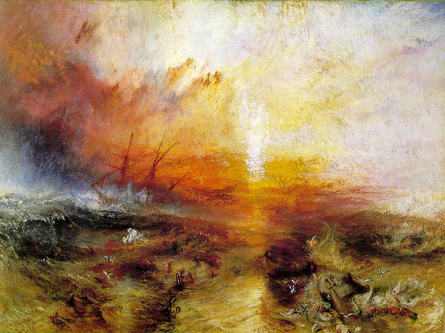 JMW Turner&squot;s painting "The Slave Ship"
