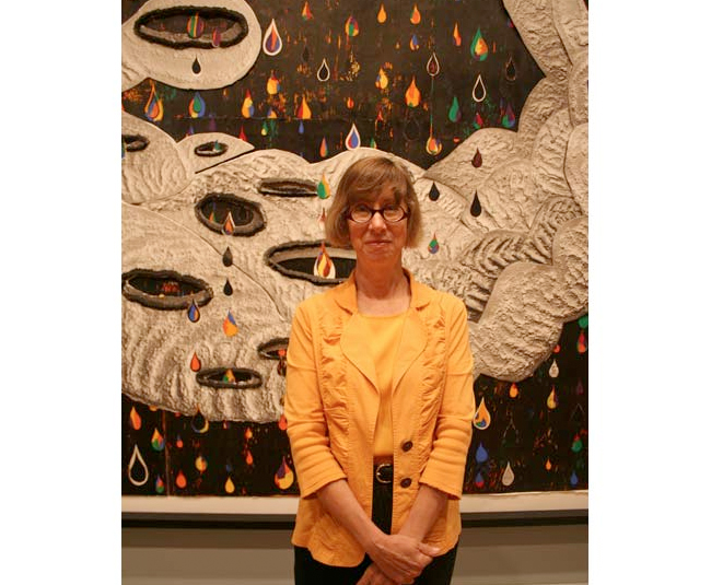 Janic Driesbach, chief curator, Akron Art Museum. Photo from www.artandcointb.com