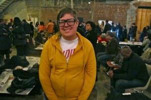 Amy Kaherl, SOUP organizer and champion of crowd-sourcing culture.