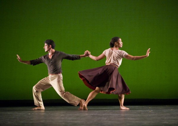 Domingo Estrada and Michelle Yard in "Festival Dance," Mark Morris Dance Group. Photo by Stephanie Berger