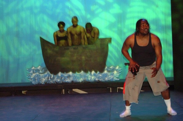 Scene from "The Emperor Jones." Photo courtesy of Summit Artspace