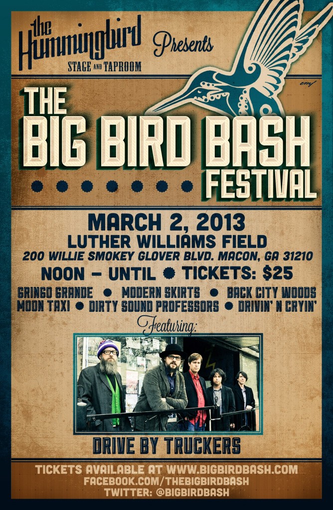 The Big Bird Bash Festival poster.