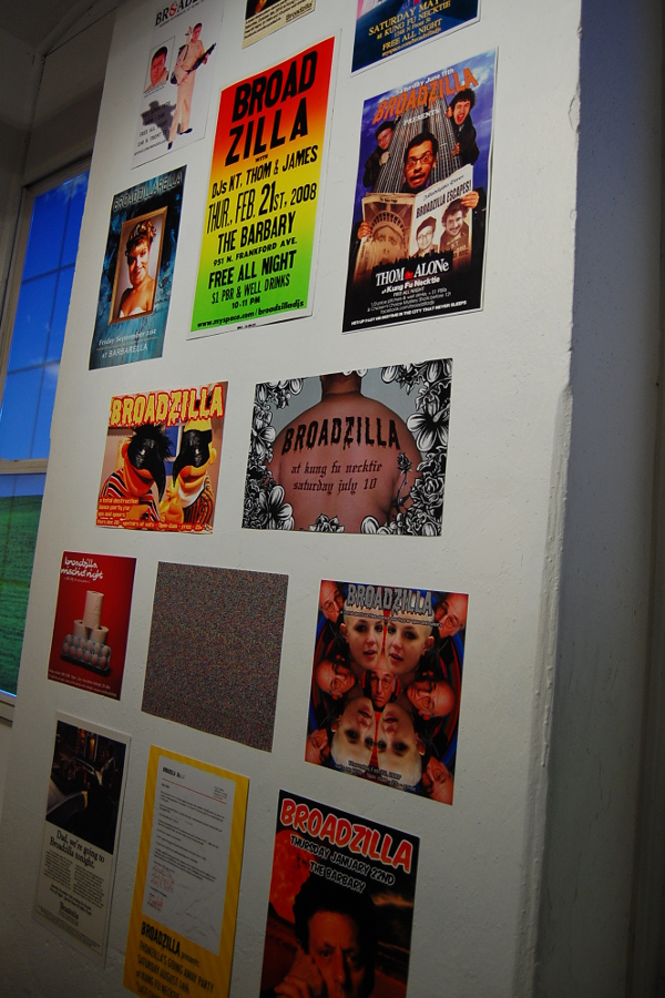 The Broadzilla DJs, "Show Posters, 2006-2013."