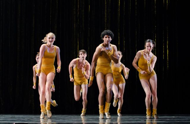 "The Golden Section" Choreographed by Twyla Tharp. Photo by Tom Johnson.