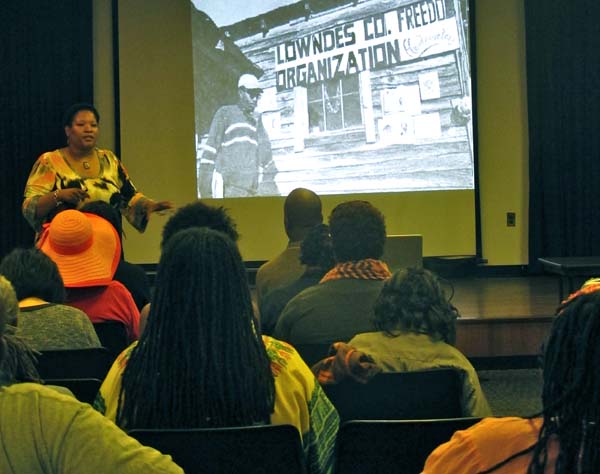 Dr. White is also exploring the historical and migratory connection between Detroit and Lowndes County, Georgia.