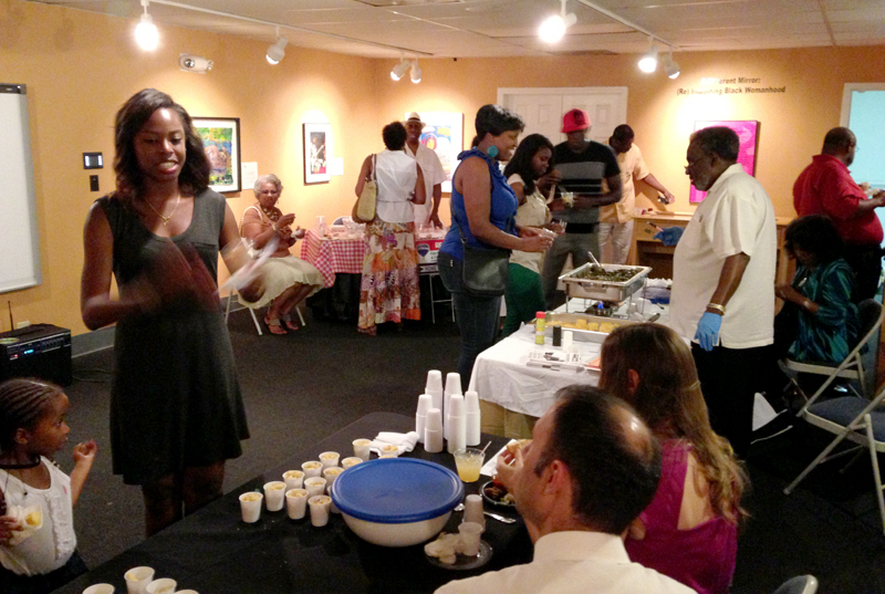 Community members enjoy tasting the varied cuisines of other cultures throughout the world.