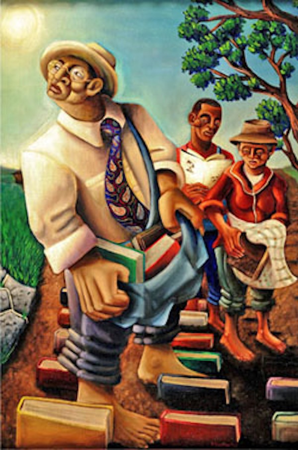 The Cultivators, Oil on Canvas, © Samuel L. Dunson, Jr. 