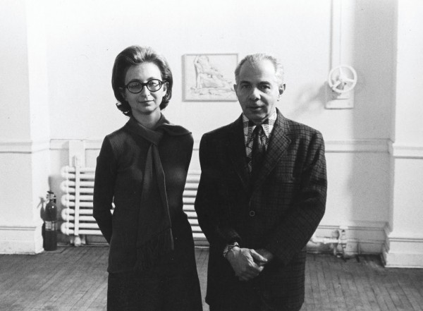 Herb and Dorothy Vogel in collecting years. Photo from www.duplexcollective.com