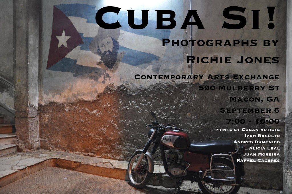Cuba Si! at The Contemporary Arts Exchange features photos of Cuba by Richie Jones.