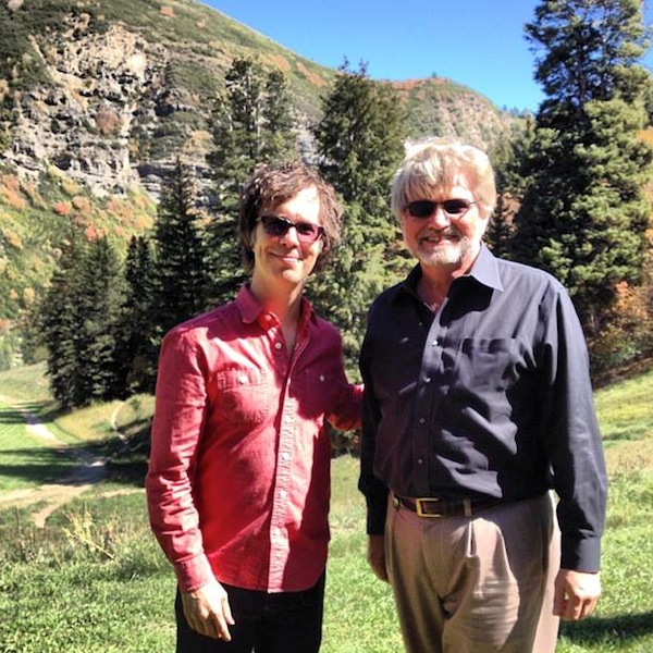 AFTA CEO Bob Lynch and musician BenFolds in Sundance.