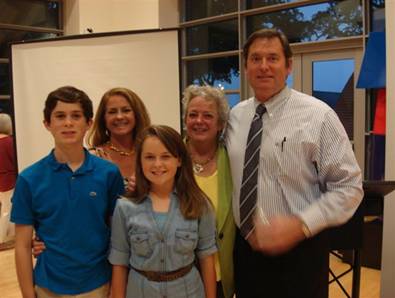 Many thanks to Dr. Chris Hogan and his family for a wonderful evening.