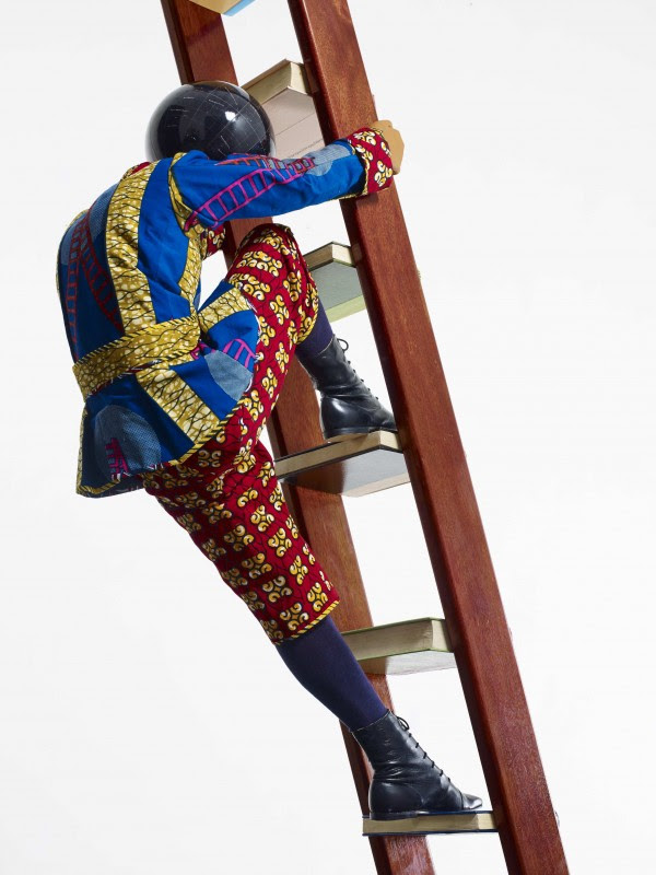 Yinka Shonibare, "Magic Ladders." Photo courtesy The Barnes Foundation