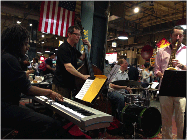 The Keith DeStefano Quartet at Reading Terminal Market