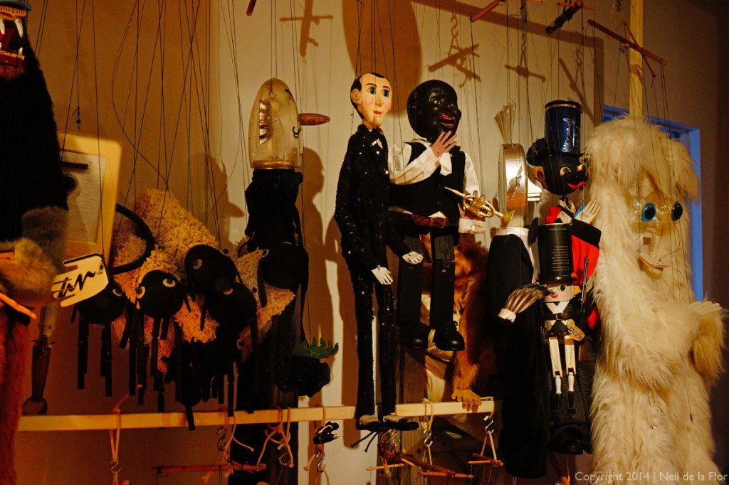 Pablo Cano's marionettes. Photo by Neil de la Flor. 