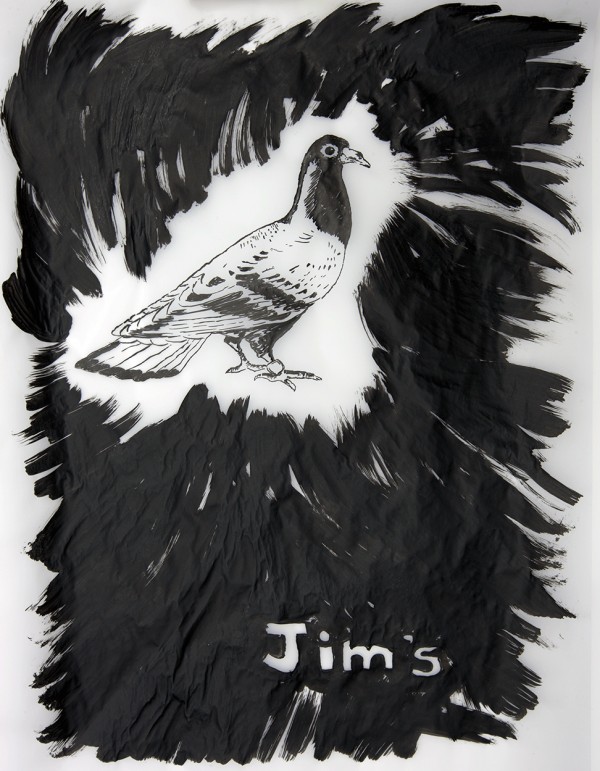 John Puglia, "Jim&squot;s Pigeon."