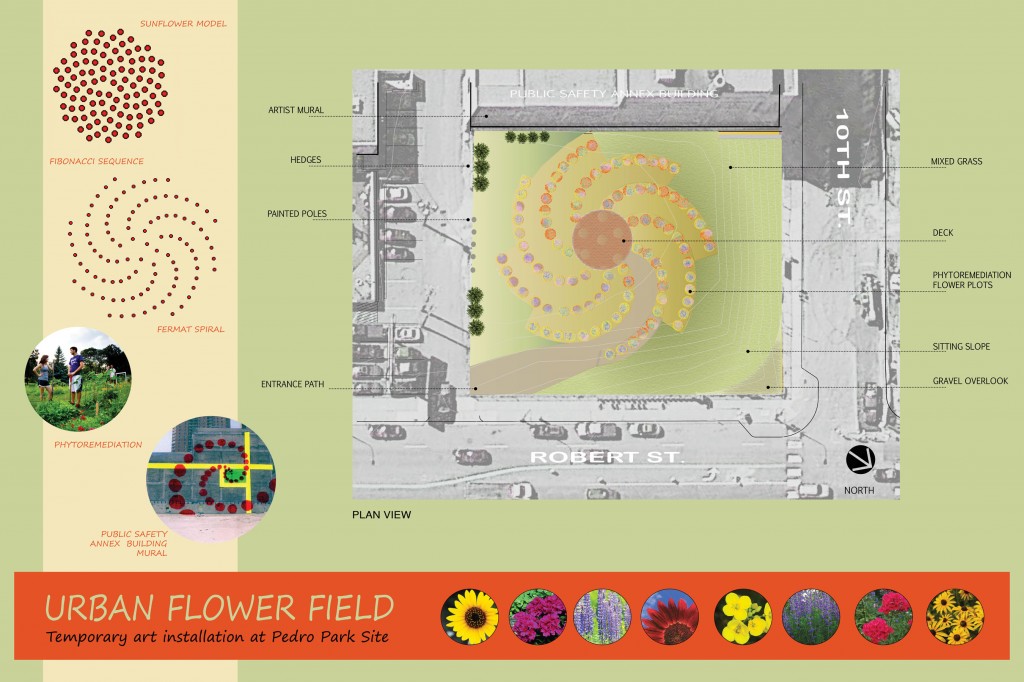 Urban Flower Field Concept and Design. Courtesy of the City of St. Paul website.