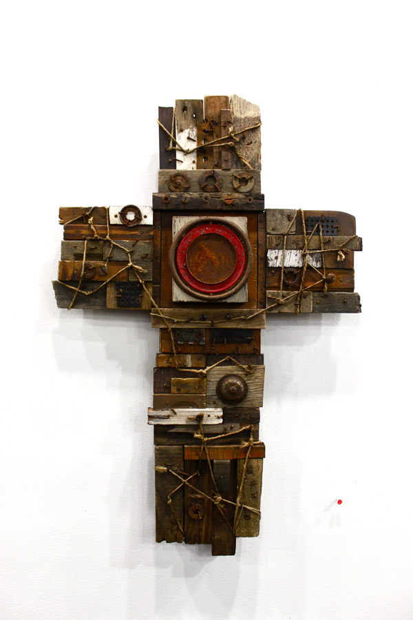 One of Davis' detailed cross assemblages.