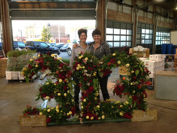 The ladies behind Fresh Cut Detroit. Photo courtesy of the florists.