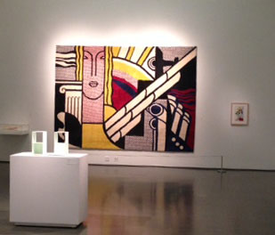 Roy Lichtenstein "Modern Tapestry" 1968.
