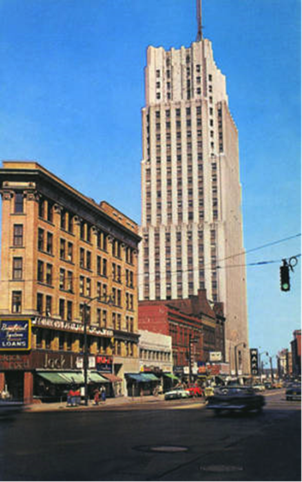 Photo from summitmemory.org – created by Howard Studios (Cleveland, Ohio), 1950s