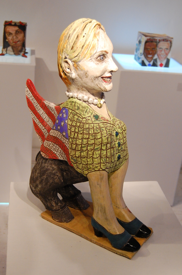 Cheryl Harper, "Hillary Sphinx I."