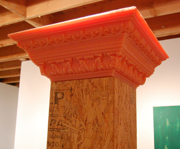 Magali Hébert-Huot, "Untitled (Columns)" (detail).