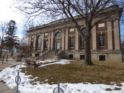 Exterior of the historic East Side Freedom Library