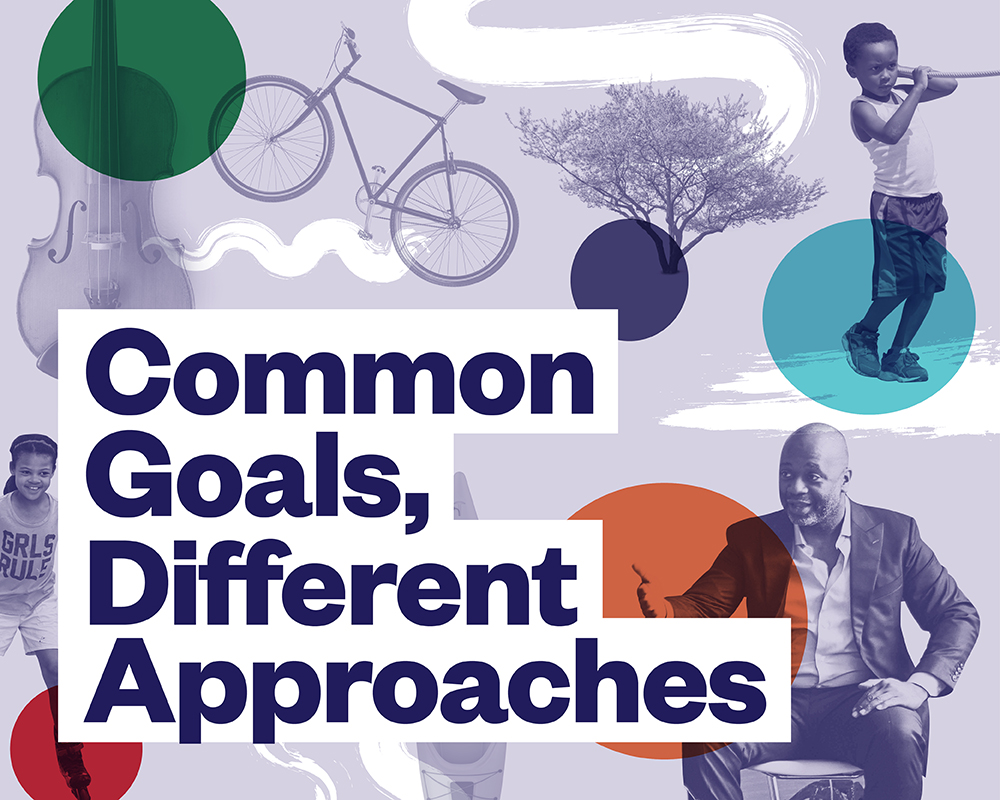 Common Goals, Different Approaches